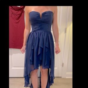 Navy wedding guest dress